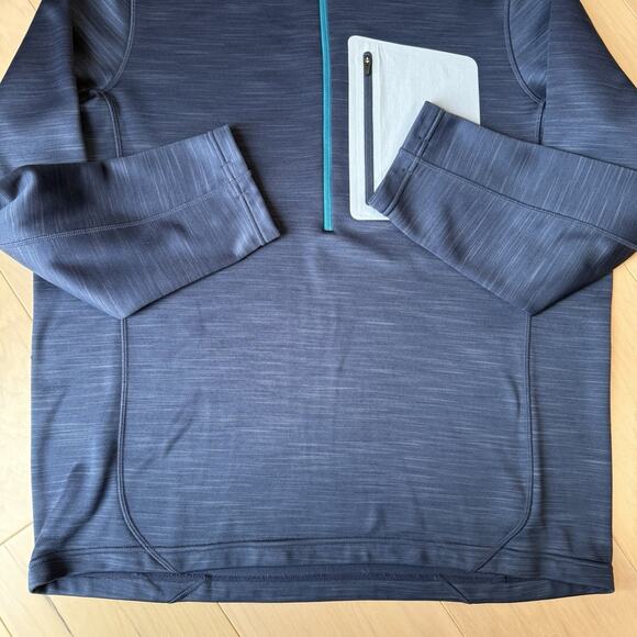 Stio Gannett Peak Half Zip Fleece Pullover Women's XL Blue Lightweight Outerwear - Picture 5 of 10